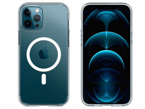 Spigen Etui Spigen Ultra Hybrid Mag do MagSafe Apple iPhone 12/ 12 Pro Crystal Clear Spigen Etui Spigen Ultra Hybrid Mag do MagSafe Apple iPhone 12/ 12 Pro Crystal Clear