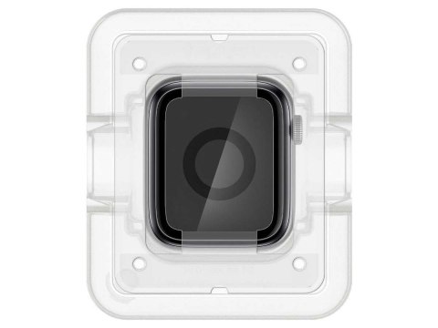 Spigen Szkło hybrydowe x2 Spigen ProFlex Ex Fit do Apple Watch 4/5/6/SE 40mm Black Spigen Szkło hybrydowe x2 Spigen ProFlex Ex Fit do Apple Watch 4/5/6/SE 40mm Black
