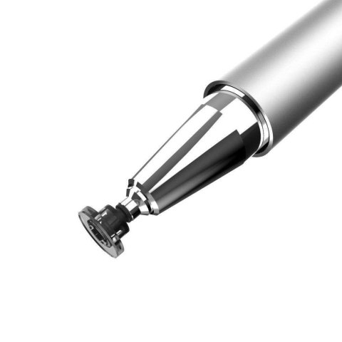 4kom.pl Rysik Długopis Piórko Pen do telefonu/ tabletu Silver 4kom.pl Rysik Długopis Piórko Pen do telefonu/ tabletu Silver