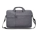 4kom.pl Torba etui PocketBag pokrowiec na ramię do laptopa 14 do MacBook Air Dark Grey