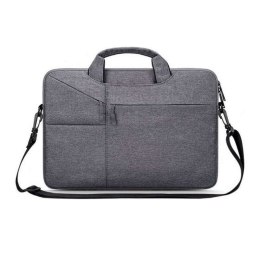 4kom.pl Torba etui PocketBag pokrowiec na ramię do laptopa 14 do MacBook Air Dark Grey