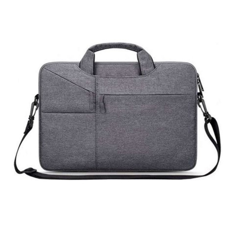 4kom.pl Torba etui PocketBag pokrowiec na ramię do laptopa 14 do MacBook Air Dark Grey 4kom.pl Torba etui PocketBag pokrowiec na ramię do laptopa 14 do MacBook Air Dark Grey