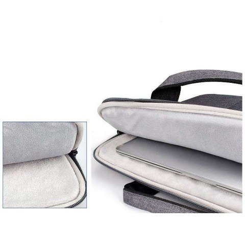 4kom.pl Torba etui PocketBag pokrowiec na ramię do laptopa 14 do MacBook Air Dark Grey 4kom.pl Torba etui PocketBag pokrowiec na ramię do laptopa 14 do MacBook Air Dark Grey