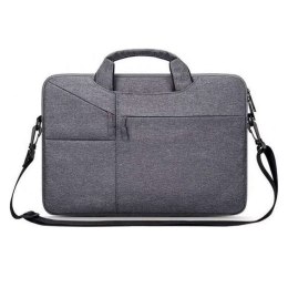 4kom.pl Torba etui PocketBag pokrowiec na ramię do laptopa 16 do MacBook Air/ Pro Dark Grey