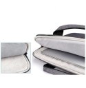 4kom.pl Torba etui PocketBag pokrowiec na ramię do laptopa 16 do MacBook Air/ Pro Dark Grey