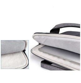 4kom.pl Torba etui PocketBag pokrowiec na ramię do laptopa 16 do MacBook Air/ Pro Dark Grey
