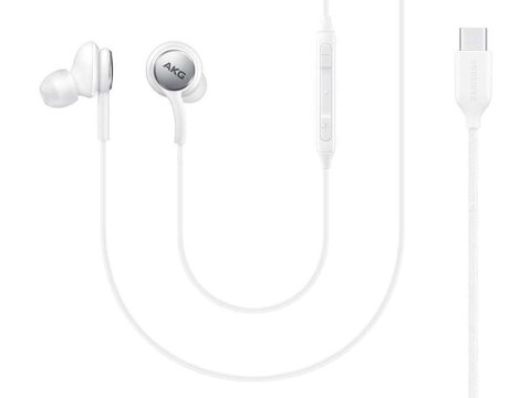AKG Słuchawki douszne Samsung AKG by harman EO-IC100BWE USB-C Type C Białe AKG Słuchawki douszne Samsung AKG by harman EO-IC100BWE USB-C Type C Białe