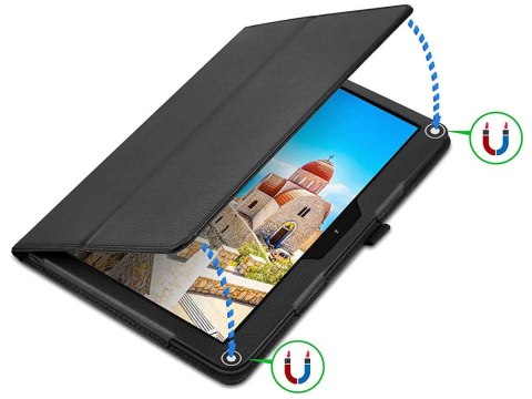 Alogy Etui Stand Cover Alogy stojak do Lenovo Tab M10 10.1 TB-X505 F/L Czarne Alogy Etui Stand Cover Alogy stojak do Lenovo Tab M10 10.1 TB-X505 F/L Czarne
