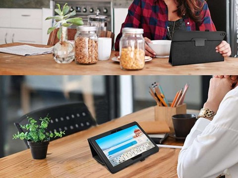 Alogy Etui Stand Cover Alogy stojak do Lenovo Tab M10 10.1 TB-X505 F/L Czarne Alogy Etui Stand Cover Alogy stojak do Lenovo Tab M10 10.1 TB-X505 F/L Czarne
