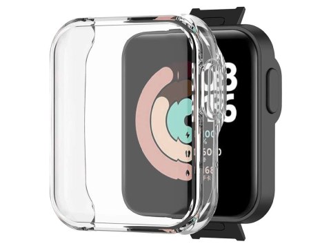 Alogy Silikonowe etui Alogy do Xiaomi Mi Watch Lite/ Redmi Watch Przezroczyste