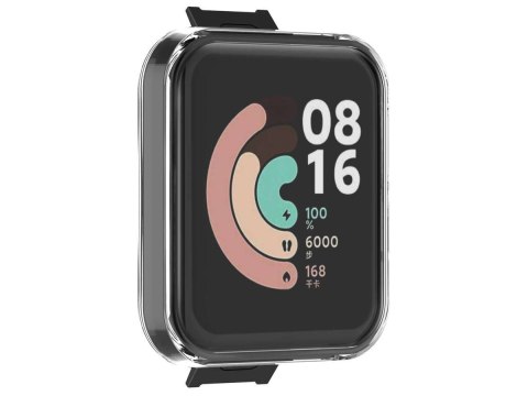 Alogy Silikonowe etui Alogy do Xiaomi Mi Watch Lite/ Redmi Watch Przezroczyste Alogy Silikonowe etui Alogy do Xiaomi Mi Watch Lite/ Redmi Watch Przezroczyste