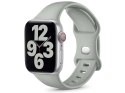 Alogy Sportowy pasek Alogy gumowy do Apple Watch 42/44/45/49mm Szary