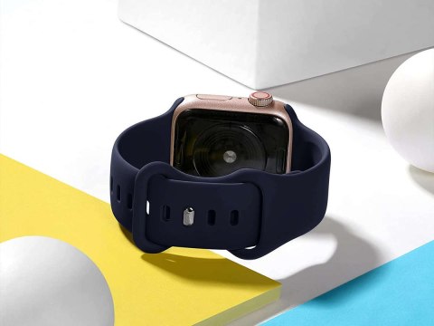 Alogy Sportowy pasek Alogy silikonowy do Apple Watch 38/40/41mm Granatowy Alogy Sportowy pasek Alogy silikonowy do Apple Watch 38/40/41mm Granatowy