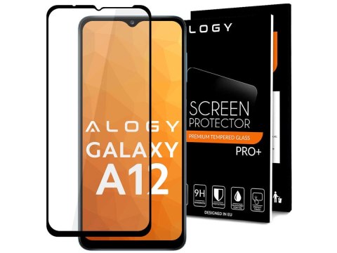 Alogy Szkło Alogy Full Glue case friendly do Samsung Galaxy A12 2020/2021 Czarne Alogy Szkło Alogy Full Glue case friendly do Samsung Galaxy A12 2020/2021 Czarne