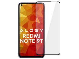Alogy Szkło Alogy Full Glue case friendly do Xiaomi Redmi Note 9T Czarne