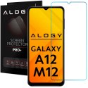 Alogy Szkło hartowane ochronne Alogy na ekran do Samsung Galaxy M12 / A12 2020/2021