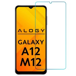 Alogy Szkło hartowane ochronne Alogy na ekran do Samsung Galaxy M12 / A12 2020/2021