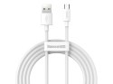 Baseus Kabel 1.5m Baseus przewód x2 USB - micro USB 2.1A White