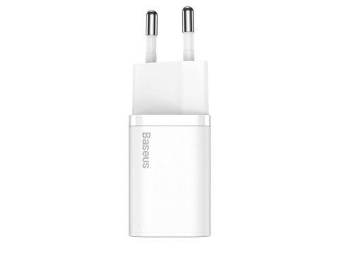Baseus Ładowarka sieciowa Baseus Super Si Quick Charger 1C 20W White Baseus Ładowarka sieciowa Baseus Super Si Quick Charger 1C 20W White