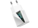 Baseus Ładowarka sieciowa Baseus Super Si Quick Charger 1C 20W White