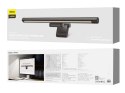 Baseus Regulowana lampa LED na monitor komputera Baseus I-Wok Pro z klipsem Czarna