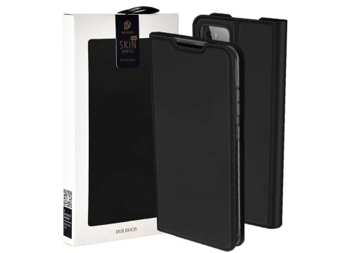Dux Ducis Etui ochronne z klapką Dux Ducis Skin skórzane do Samsung Galaxy A72 Czarne