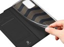 Dux Ducis Etui ochronne z klapką Dux Ducis Skin skórzane do Samsung Galaxy A72 Czarne