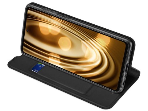 Dux Ducis Etui ochronne z klapką Dux Ducis Skin skórzane do Samsung Galaxy A72 Czarne Dux Ducis Etui ochronne z klapką Dux Ducis Skin skórzane do Samsung Galaxy A72 Czarne