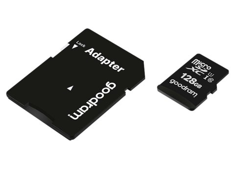 Goodram Karta pamięci GoodRam micro SDXC 128GB Class 10 UHS-I + adapter Goodram Karta pamięci GoodRam micro SDXC 128GB Class 10 UHS-I + adapter