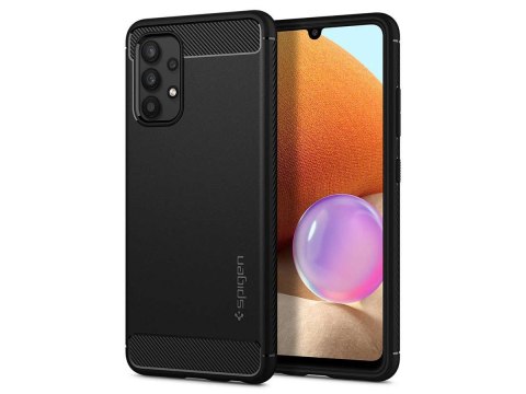 Spigen Etui Spigen Rugged Armor do Samsung Galaxy A52s/ A52 LTE/ 5G Matte Black Spigen Etui Spigen Rugged Armor do Samsung Galaxy A52s/ A52 LTE/ 5G Matte Black