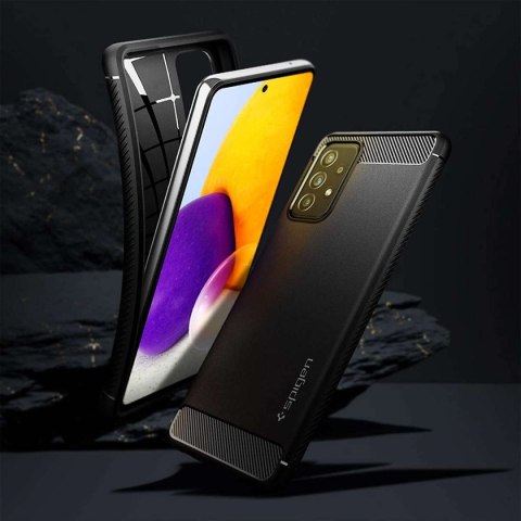 Spigen Etui Spigen Rugged Armor do Samsung Galaxy A52s/ A52 LTE/ 5G Matte Black Spigen Etui Spigen Rugged Armor do Samsung Galaxy A52s/ A52 LTE/ 5G Matte Black