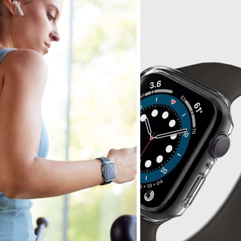 Spigen Etui Spigen Thin Fit do Apple Watch Series 4/5/6/SE 40mm Crystal Clear Spigen Etui Spigen Thin Fit do Apple Watch Series 4/5/6/SE 40mm Crystal Clear