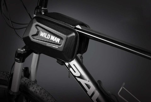 Wildman Etui torba sakwa na rower uchwyt rowerowy Wildman Bag E6S 1,2l 6.7 Czarny Wildman Etui torba sakwa na rower uchwyt rowerowy Wildman Bag E6S 1,2l 6.7 Czarny
