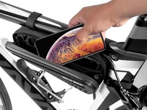 Wildman Etui torba sakwa na rower uchwyt rowerowy Wildman Bag ES4 1,2l Czarny Wildman Etui torba sakwa na rower uchwyt rowerowy Wildman Bag ES4 1,2l Czarny