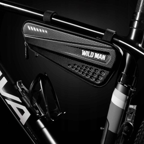 Wildman Etui torba sakwa na rower uchwyt rowerowy Wildman Bag ES4 1,2l Czarny Wildman Etui torba sakwa na rower uchwyt rowerowy Wildman Bag ES4 1,2l Czarny