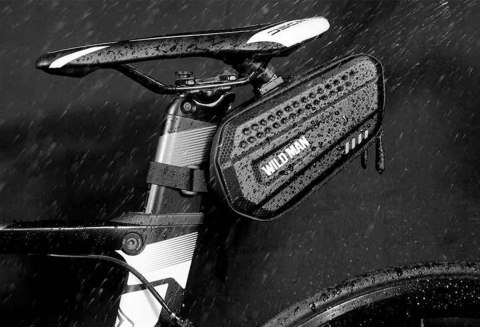 Wildman Etui torba sakwa na rower uchwyt rowerowy Wildman Bag ES7 1,2l Czarny Wildman Etui torba sakwa na rower uchwyt rowerowy Wildman Bag ES7 1,2l Czarny