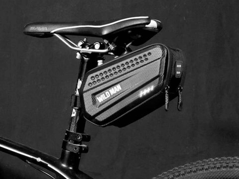Wildman Etui torba sakwa na rower uchwyt rowerowy Wildman Bag ES7 1,2l Czarny Wildman Etui torba sakwa na rower uchwyt rowerowy Wildman Bag ES7 1,2l Czarny