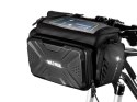 Wildman Etui torba sakwa na rower uchwyt rowerowy Wildman Bag GS6 4l 7 cali Czarny