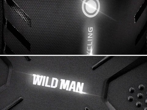 Wildman Etui torba sakwa na rower uchwyt rowerowy Wildman Bag GS6 4l 7 cali Czarny Wildman Etui torba sakwa na rower uchwyt rowerowy Wildman Bag GS6 4l 7 cali Czarny