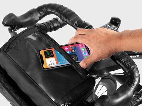 Wildman Etui torba sakwa na rower uchwyt rowerowy Wildman Bag GS6 4l 7 cali Czarny Wildman Etui torba sakwa na rower uchwyt rowerowy Wildman Bag GS6 4l 7 cali Czarny