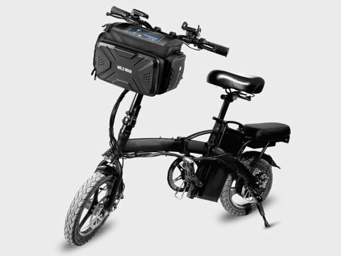 Wildman Etui torba sakwa na rower uchwyt rowerowy Wildman Bag GS6 4l 7 cali Czarny Wildman Etui torba sakwa na rower uchwyt rowerowy Wildman Bag GS6 4l 7 cali Czarny
