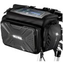 Wildman Etui torba sakwa na rower uchwyt rowerowy Wildman Bag GS6 4l 7 cali Czarny