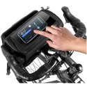 Wildman Etui torba sakwa na rower uchwyt rowerowy Wildman Bag GS6 4l 7 cali Czarny