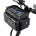 Wildman Etui torba sakwa na rower uchwyt rowerowy Wildman Bag GS6 4l 7 cali Czarny