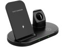 Tech-Protect Bezprzewodowa ładowarka indukcyjna Qi 3w1 W55 do iPhone/AirPods/Watch Black