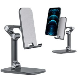 4kom.pl Uniwersalny uchwyt Z3 stojak podstawka na telefon/ tablet do 13 cali Grey