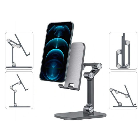 4kom.pl Uniwersalny uchwyt Z3 stojak podstawka na telefon/ tablet do 13 cali Grey 4kom.pl Uniwersalny uchwyt Z3 stojak podstawka na telefon/ tablet do 13 cali Grey