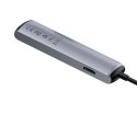 Baseus Adapter HUB 6w1 Baseus USB-C na 3x USB 3.0 + HDMI + RJ45 + USB-C PD