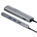 Baseus Adapter HUB 6w1 Baseus USB-C na 3x USB 3.0 + HDMI + RJ45 + USB-C PD