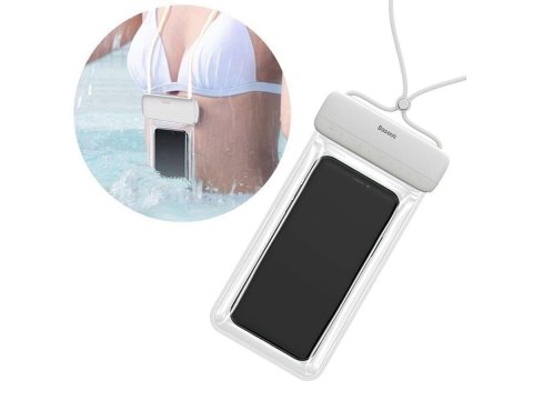 Baseus Baseus Etui wodoodporne wodoszczelne do telefonu 7,2'' IPX8 Biały Baseus Baseus Etui wodoodporne wodoszczelne do telefonu 7,2'' IPX8 Biały